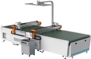 NB-1616-P2-V1 Еднослоен интелектуален кътер с двойна режеща глава (Flatbed)